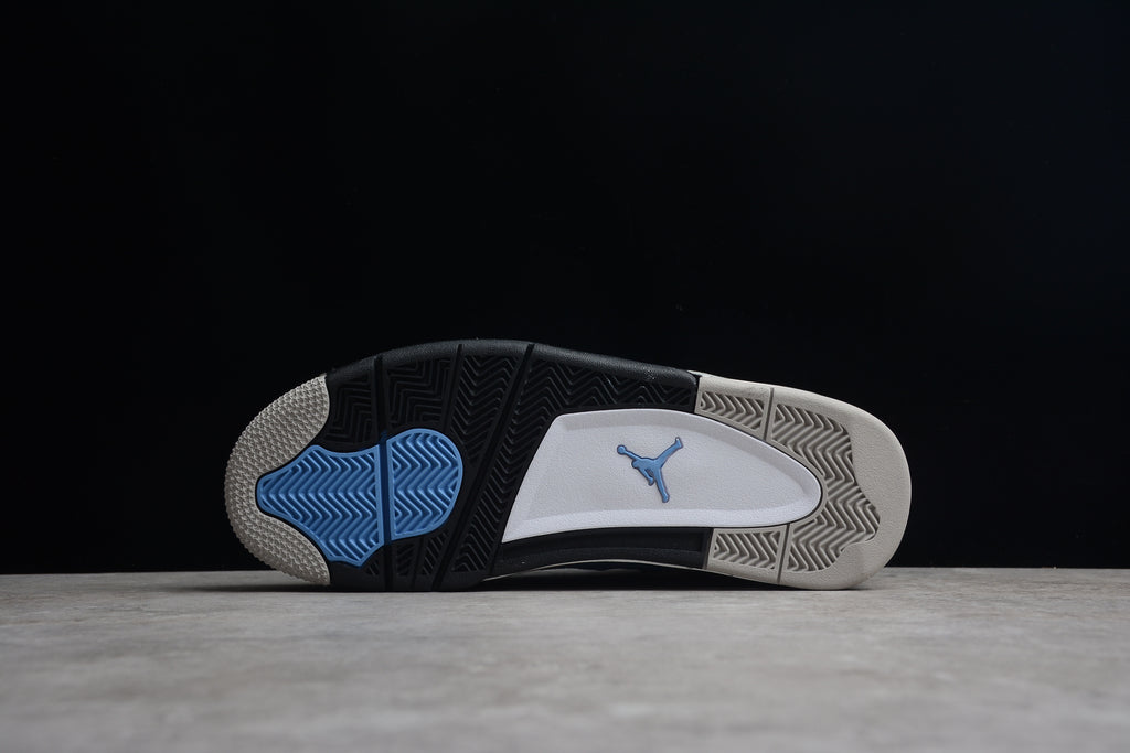 Air Jordan 4 – Azul / Gris / Negro