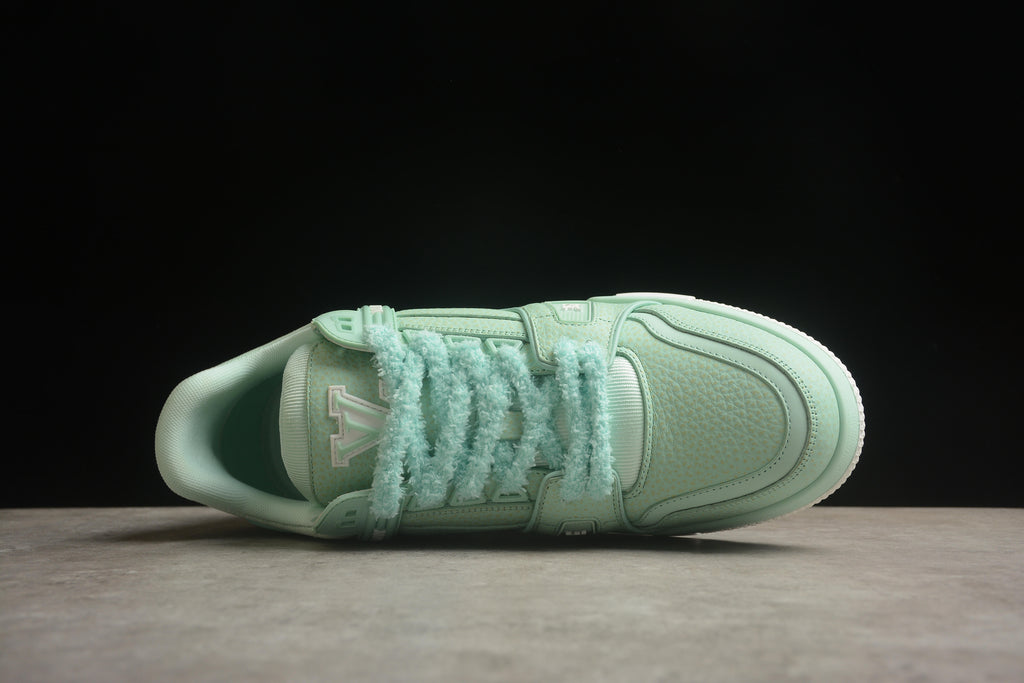 Louis Vuitton Trainer Low – Turquesa