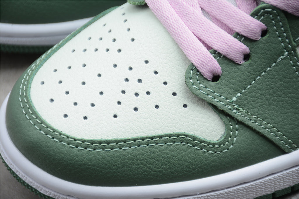 Air Jordan 1 Mid – Verde / Rosa