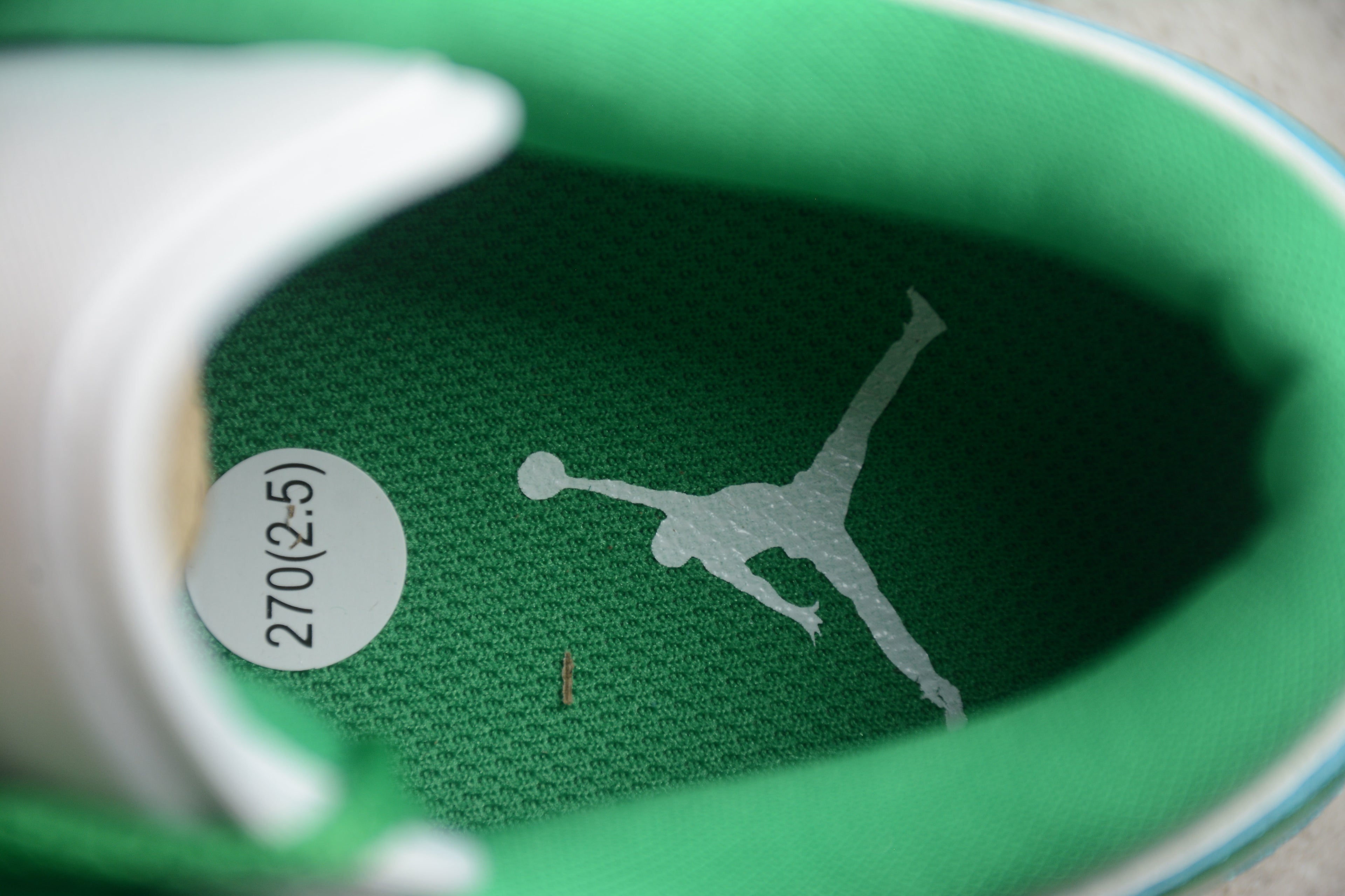 Jordan 1 Low – Verde / Blanco / Azul