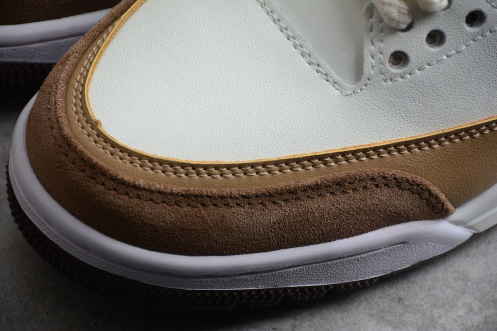 Air Jordan 3 – Blanco / Marrón / Verde
