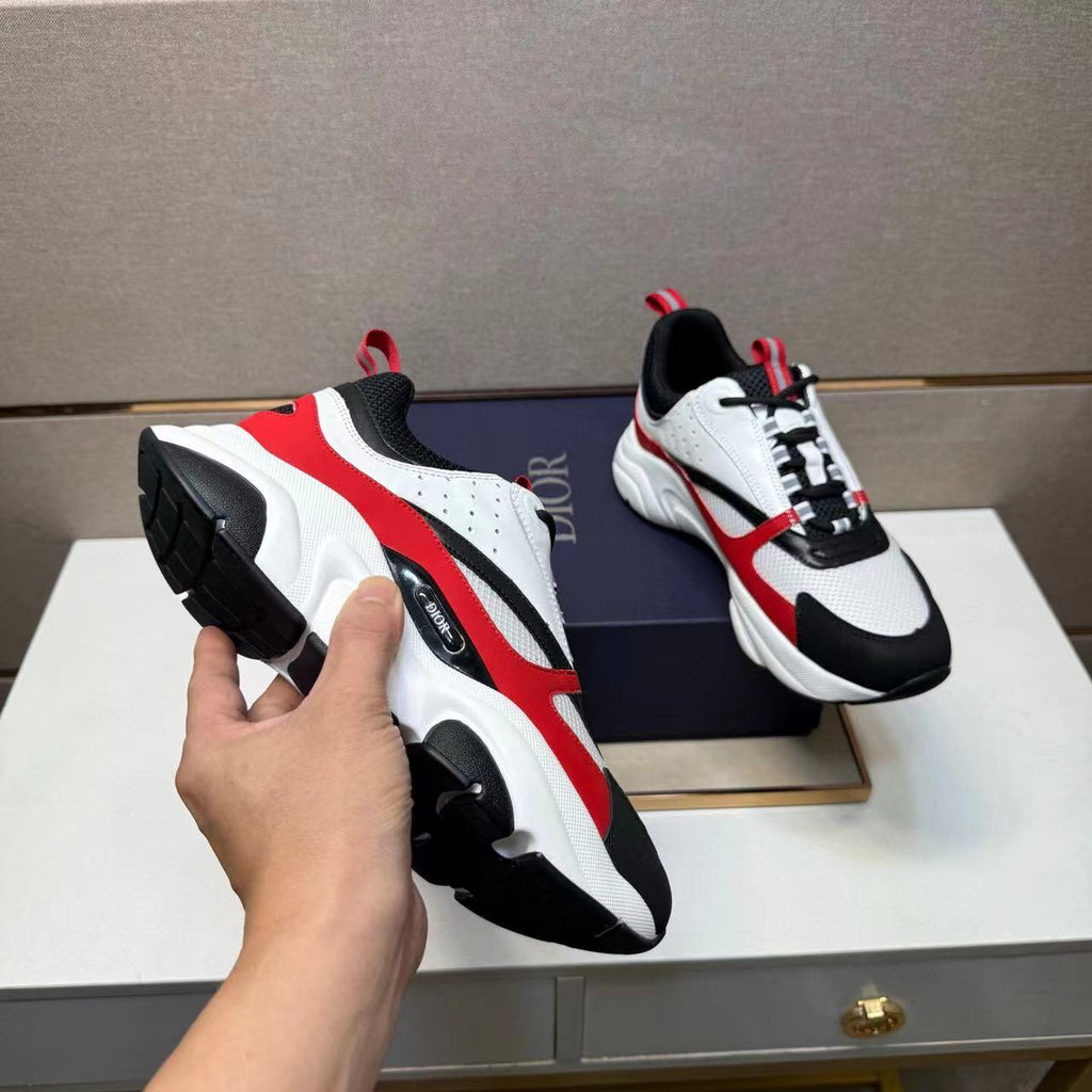Dior B22 – Blanco / Rojo