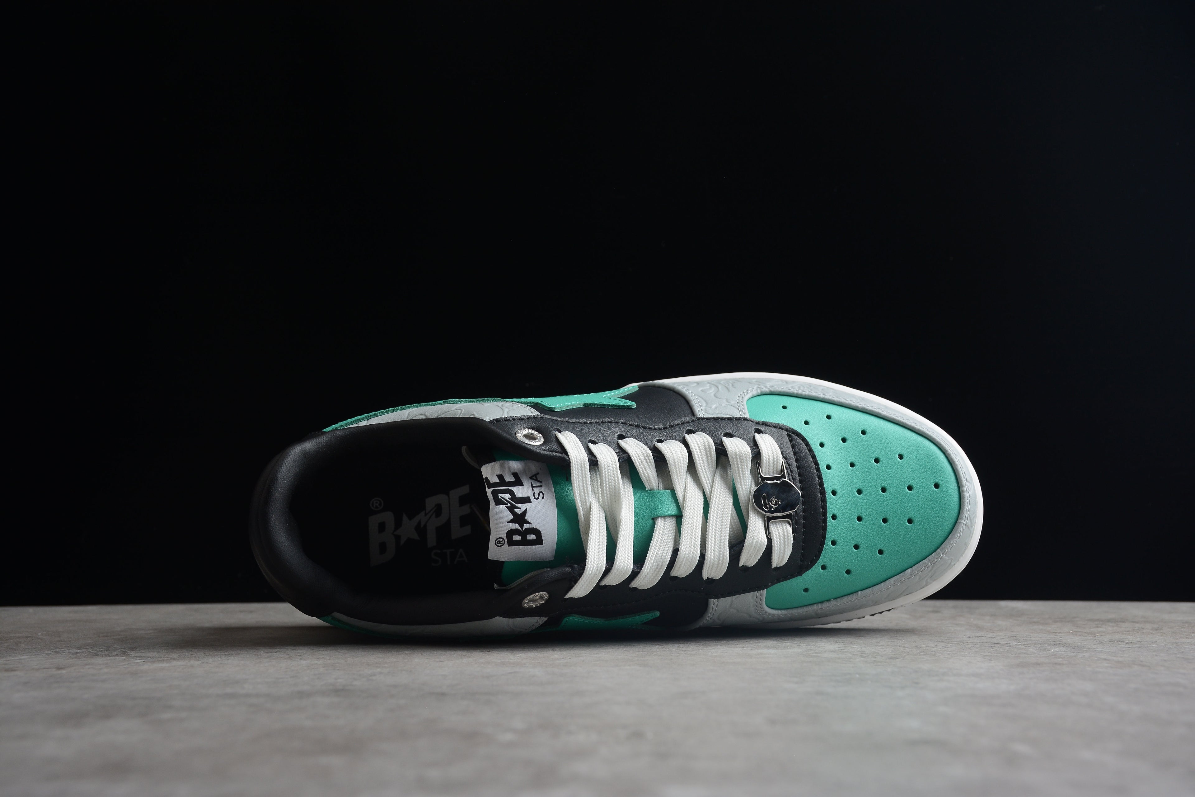 BAPE STA – Gris / Turquesa / Negro