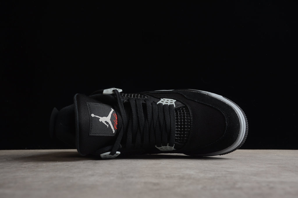 Air Jordan 4 – Negro / Gris