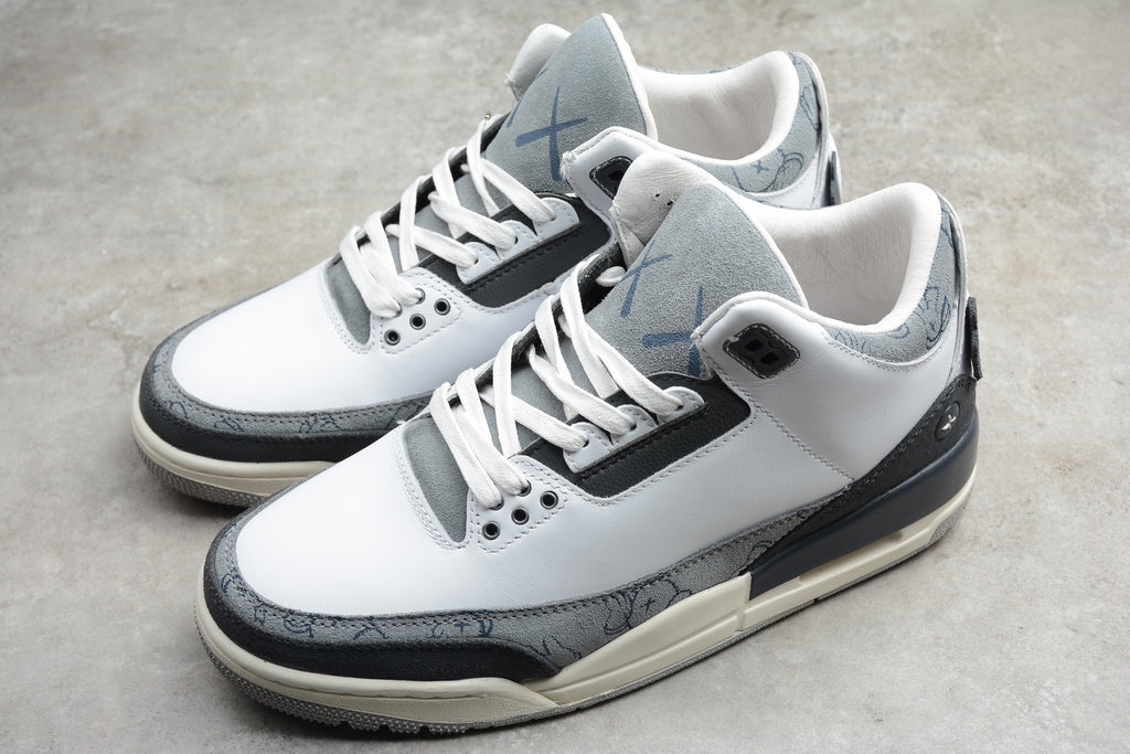 Air Jordan 3 – Blanco / Negro