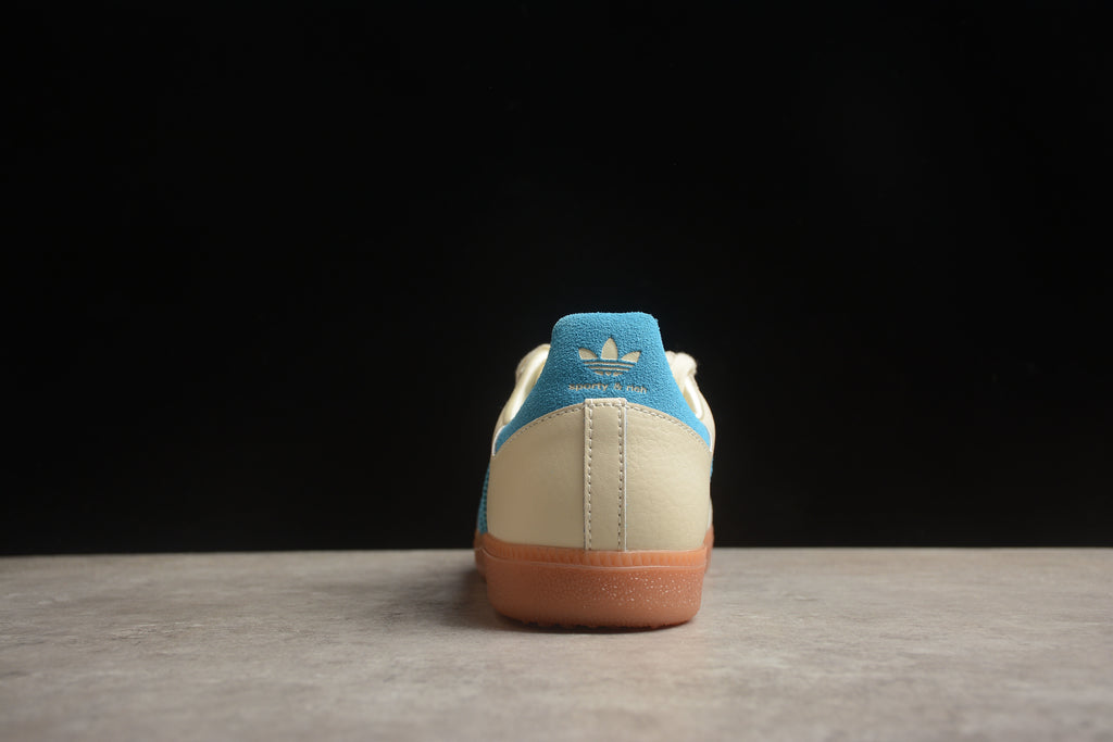 Adidas Samba – Beige / Azul