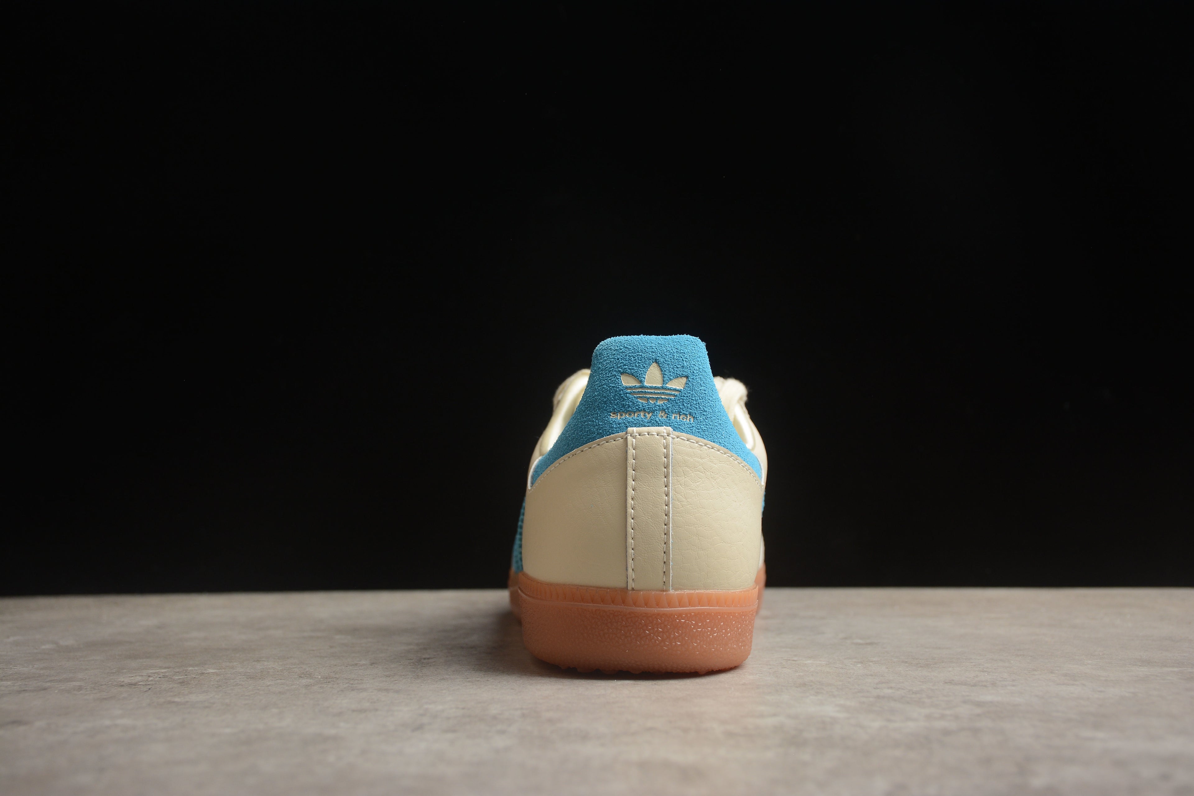 Adidas Samba – Beige / Azul
