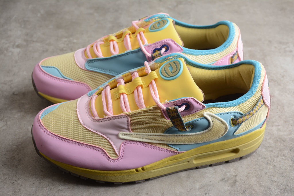 Air Max 1 Travis Scott – Rosa / Azul