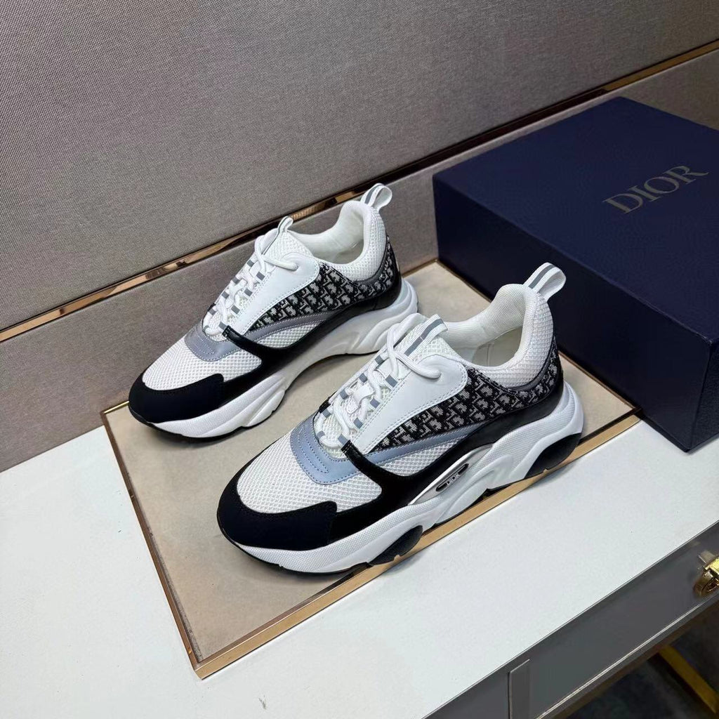 Dior B22 – Blanco / Negro