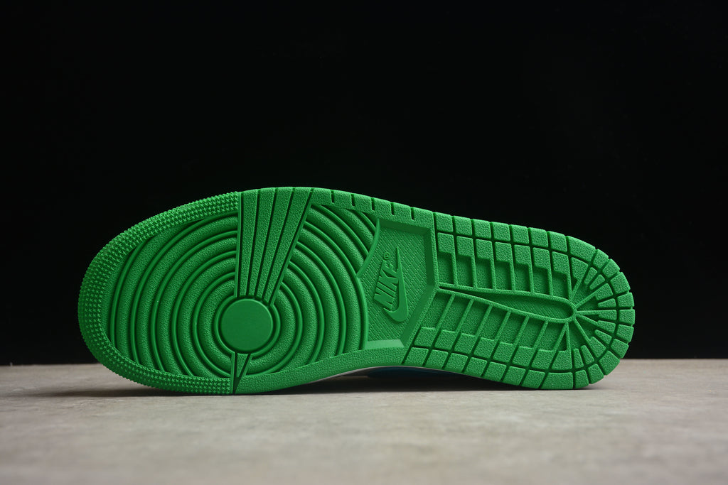 Jordan 1 Low – Verde / Blanco / Azul