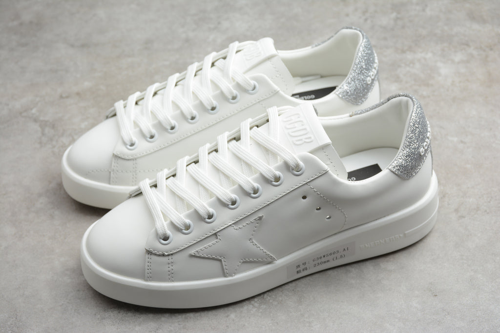 Golden Goose PureStar – Blanco / Gris