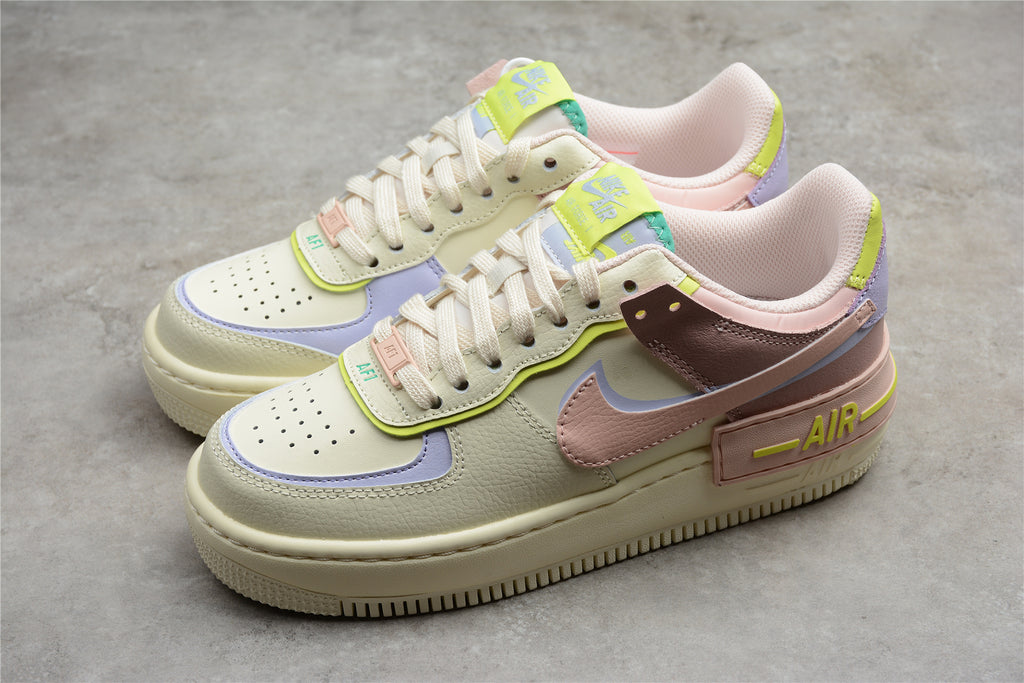 Air Force 1 Shadow – Blanco / Rosa