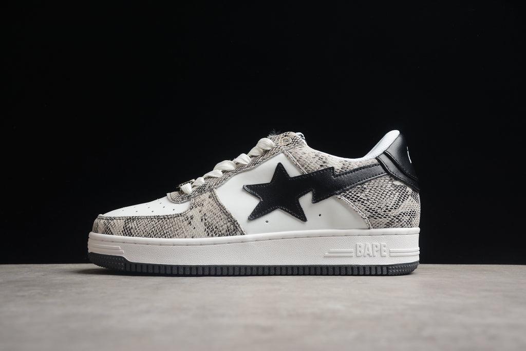 BAPE STA – Blanco / Negro