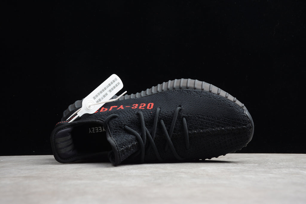 Adidas Yeezy 350 – Negro / Rojo