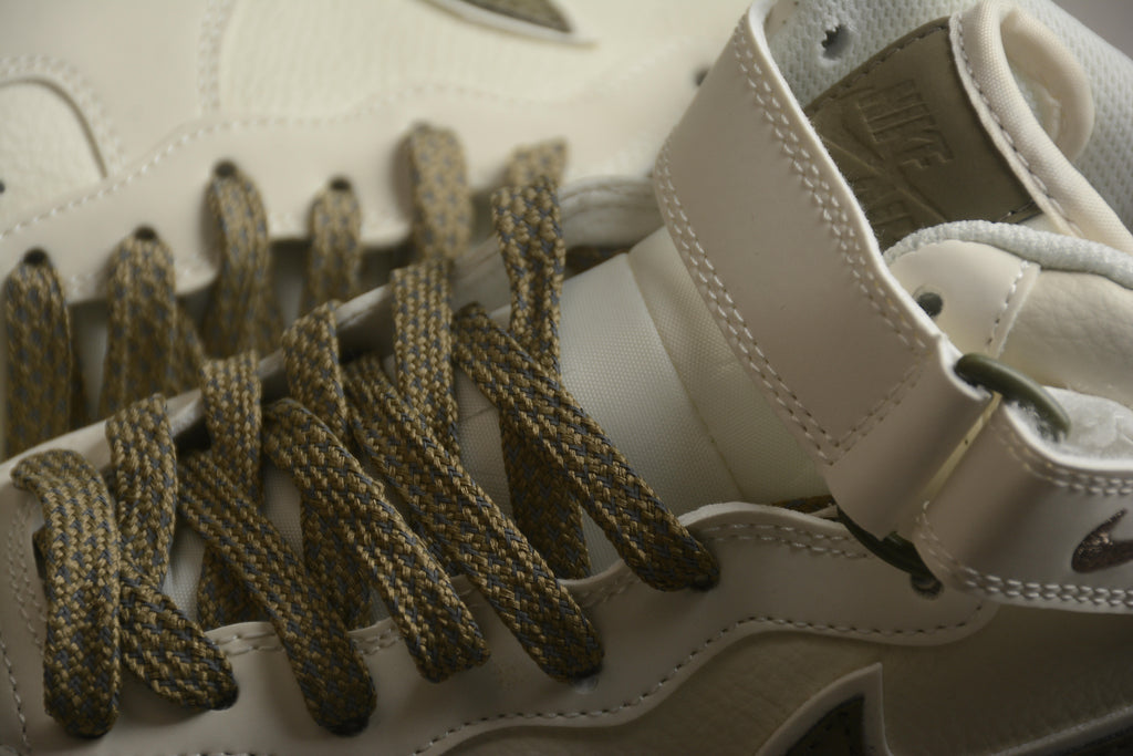 Air Force 1 High – Beige / Verde