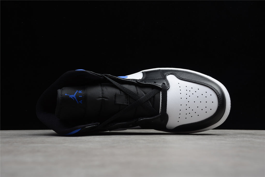 Air Jordan 1 Mid – Negro / Azul