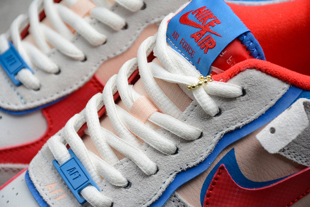 Air Force 1 Shadow – Gris / Rosa / Rojo