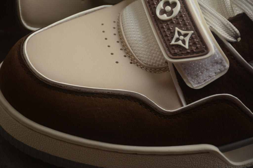 Louis Vuitton Trainer Low – Marrón / Blanco