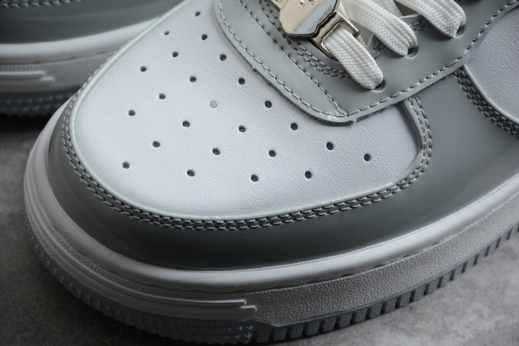 BAPE STA – Gris / Blanco
