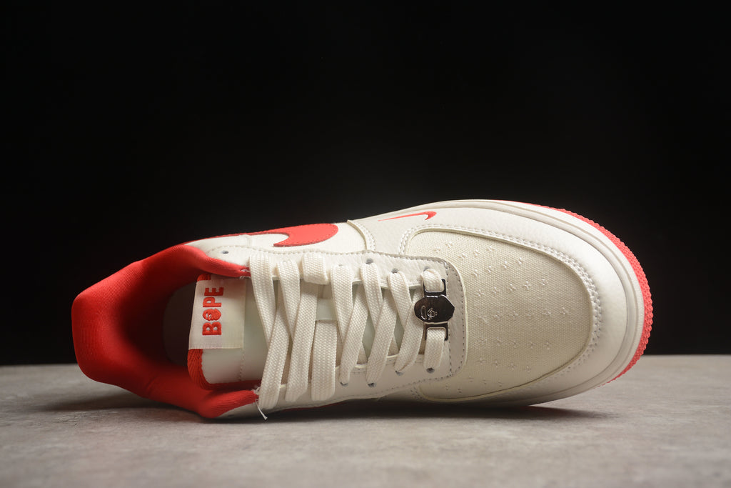 Air Force 1 Low – Gris / Rojo