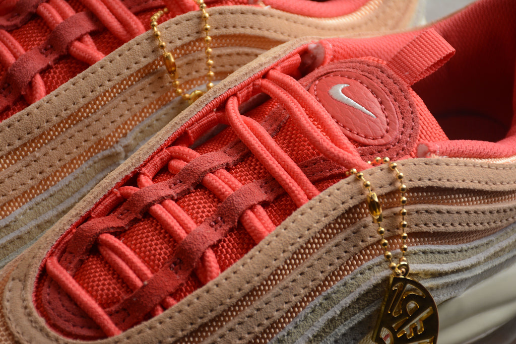 Air Max 97 – Marrón / Gris / Rojo
