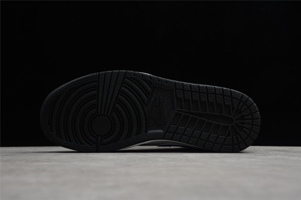 Air Jordan 1 Mid – Negro / Azul