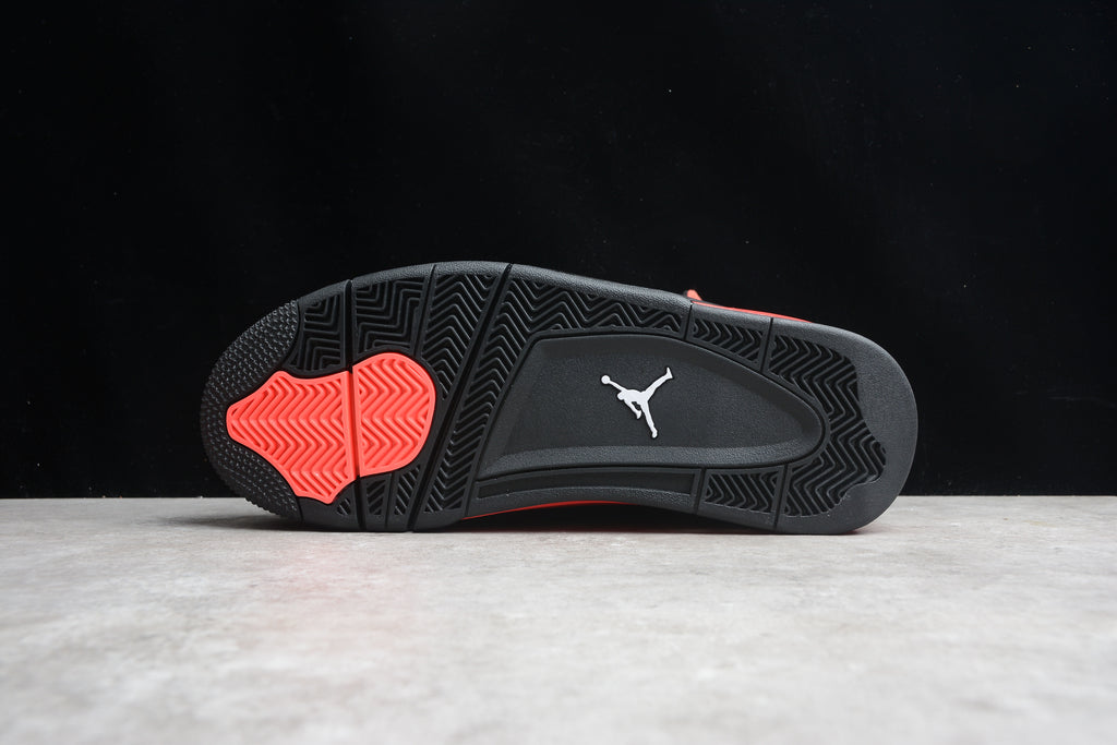 Air Jordan 4 – Negro / Rojo