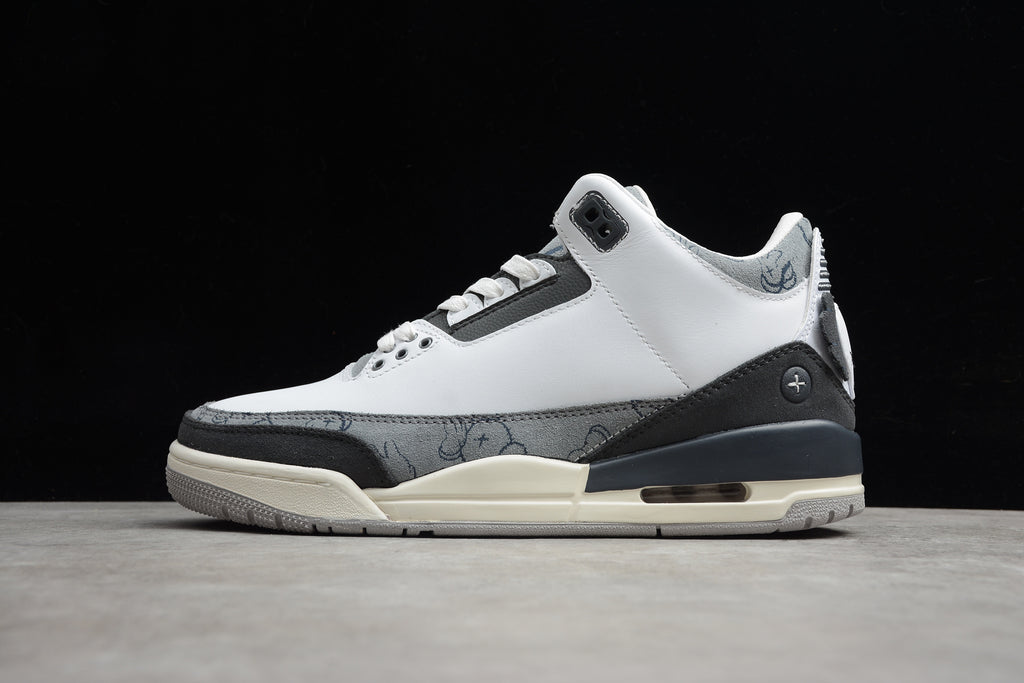 Air Jordan 3 – Blanco / Negro
