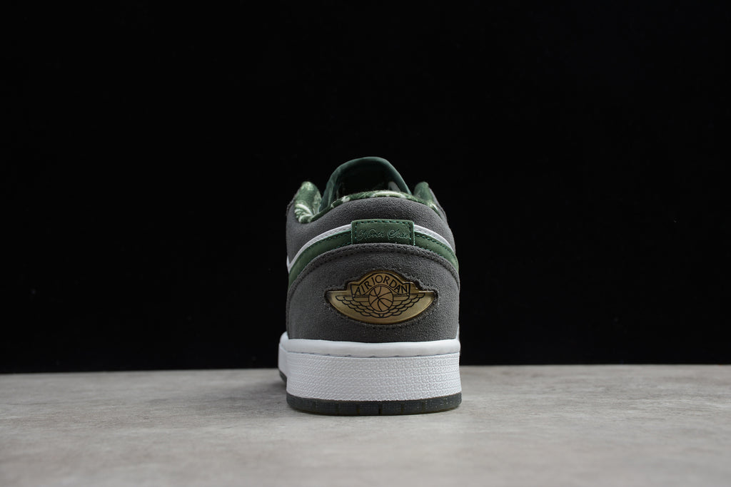 Jordan 1 Low – Beige Oscuro / Negro