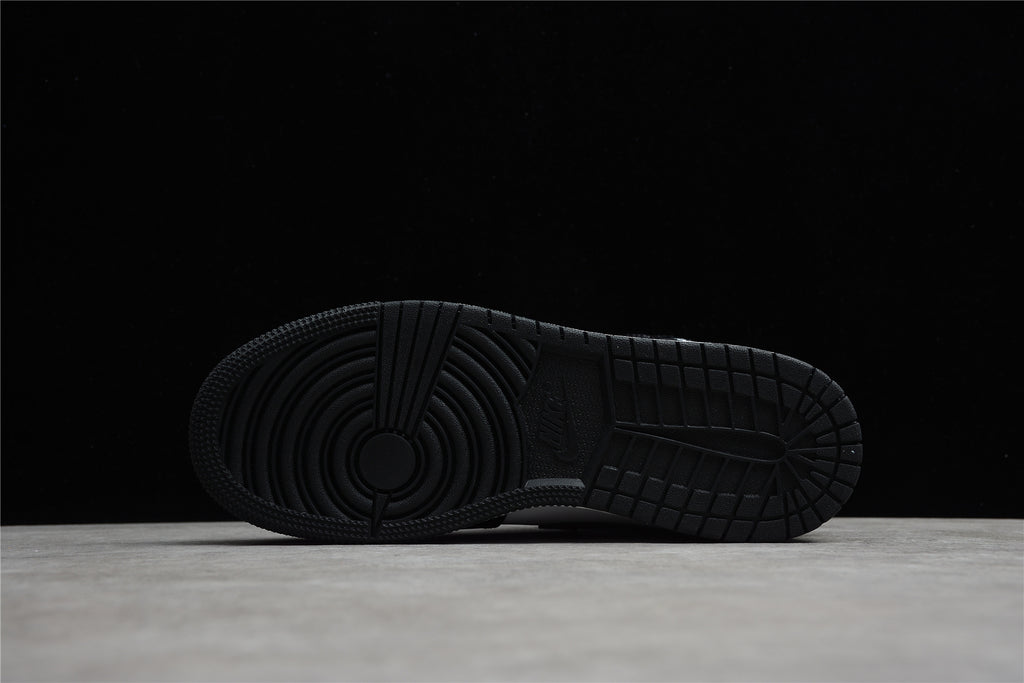 Air Jordan 1 Mid – Negro Brillante