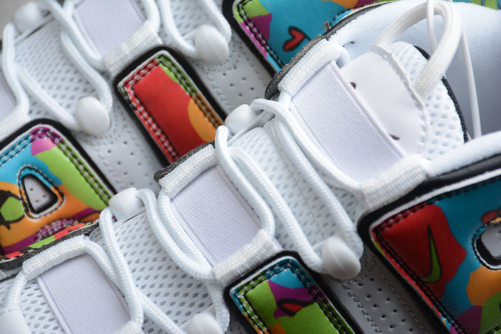Air More Uptempo – Blanco Toticolor