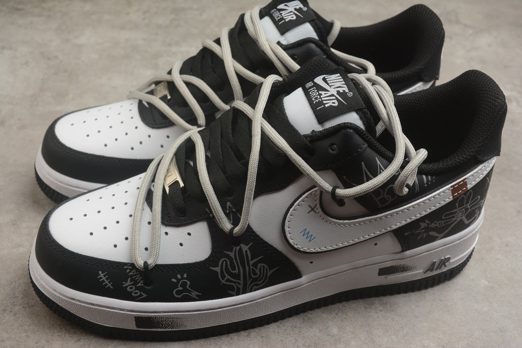 Air Force 1 Low – Negro / Blanco