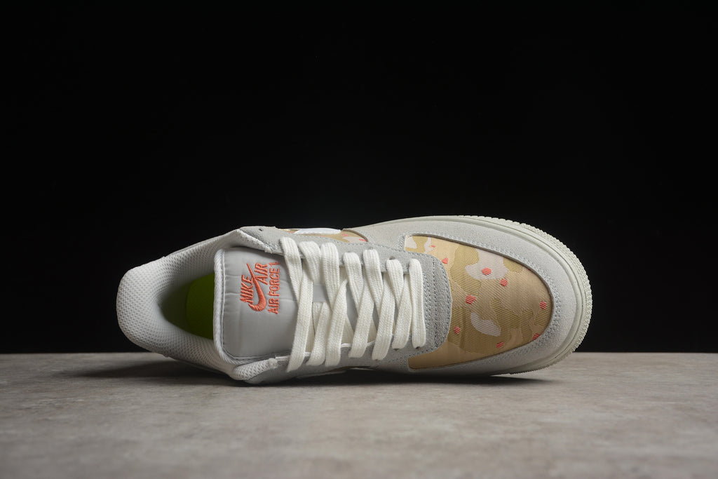 Air Force 1 Low – Gris / Marrón