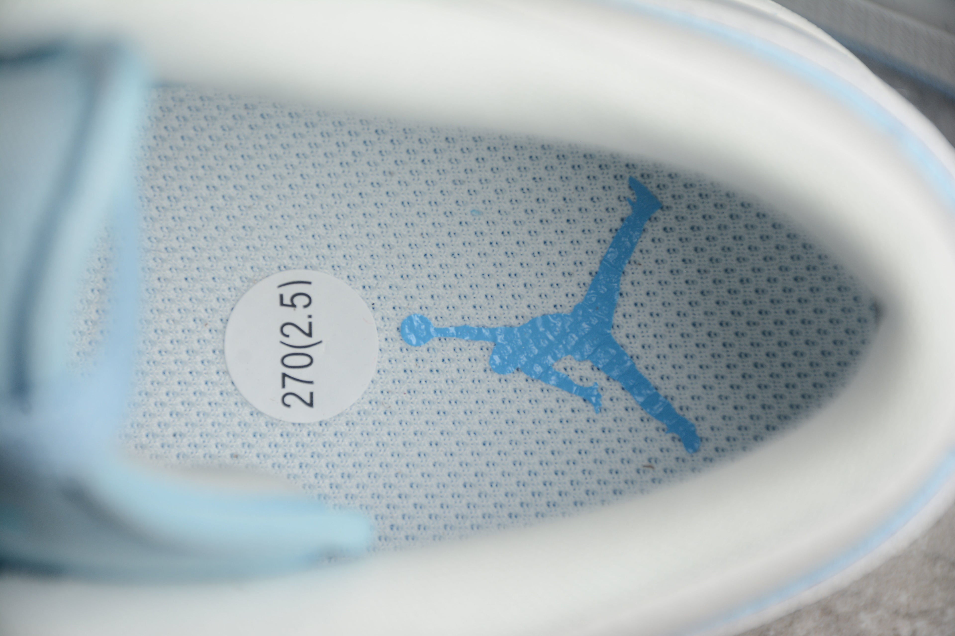 Jordan 1 Low – Blanco / Azul