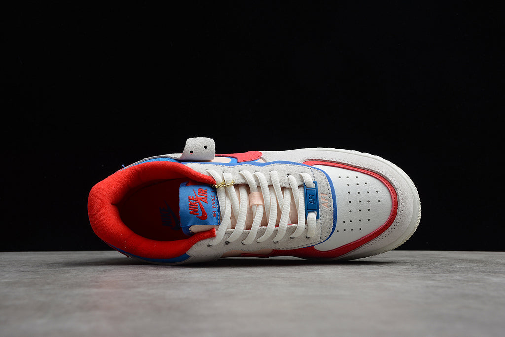 Air Force 1 Shadow – Gris / Rosa / Rojo