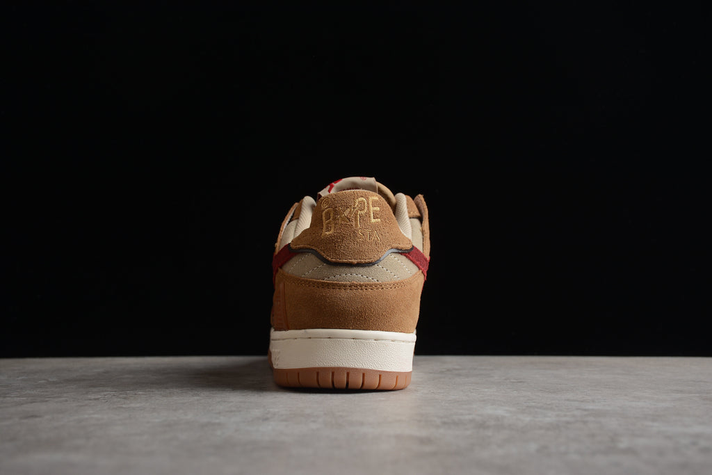BAPE STA – Marrón / Rojo