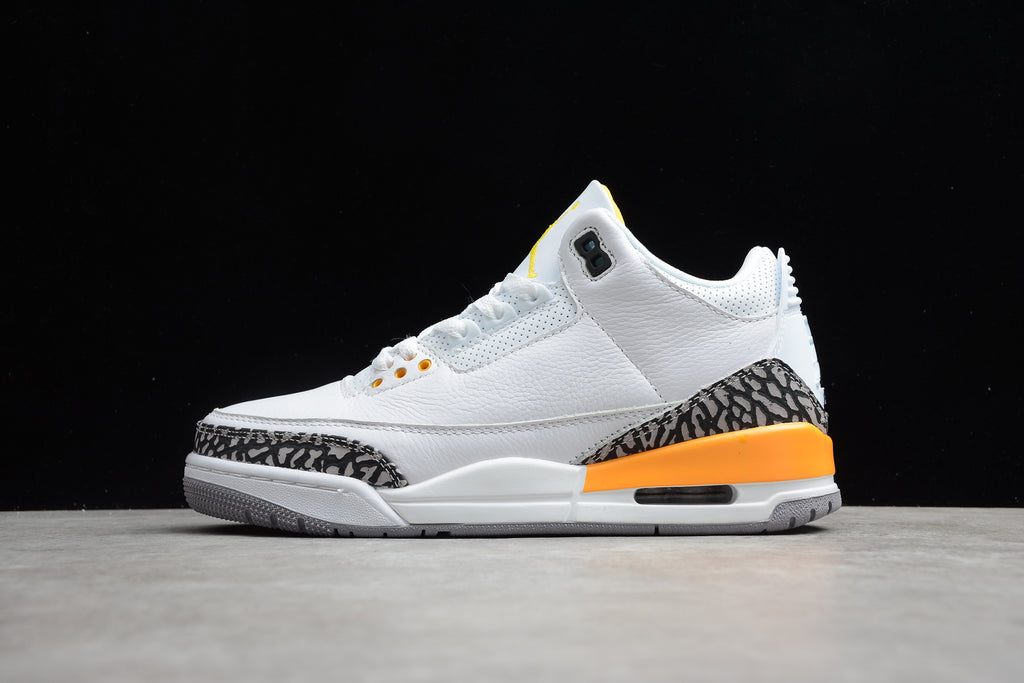 Air Jordan 3 – Blanco / Amarillo