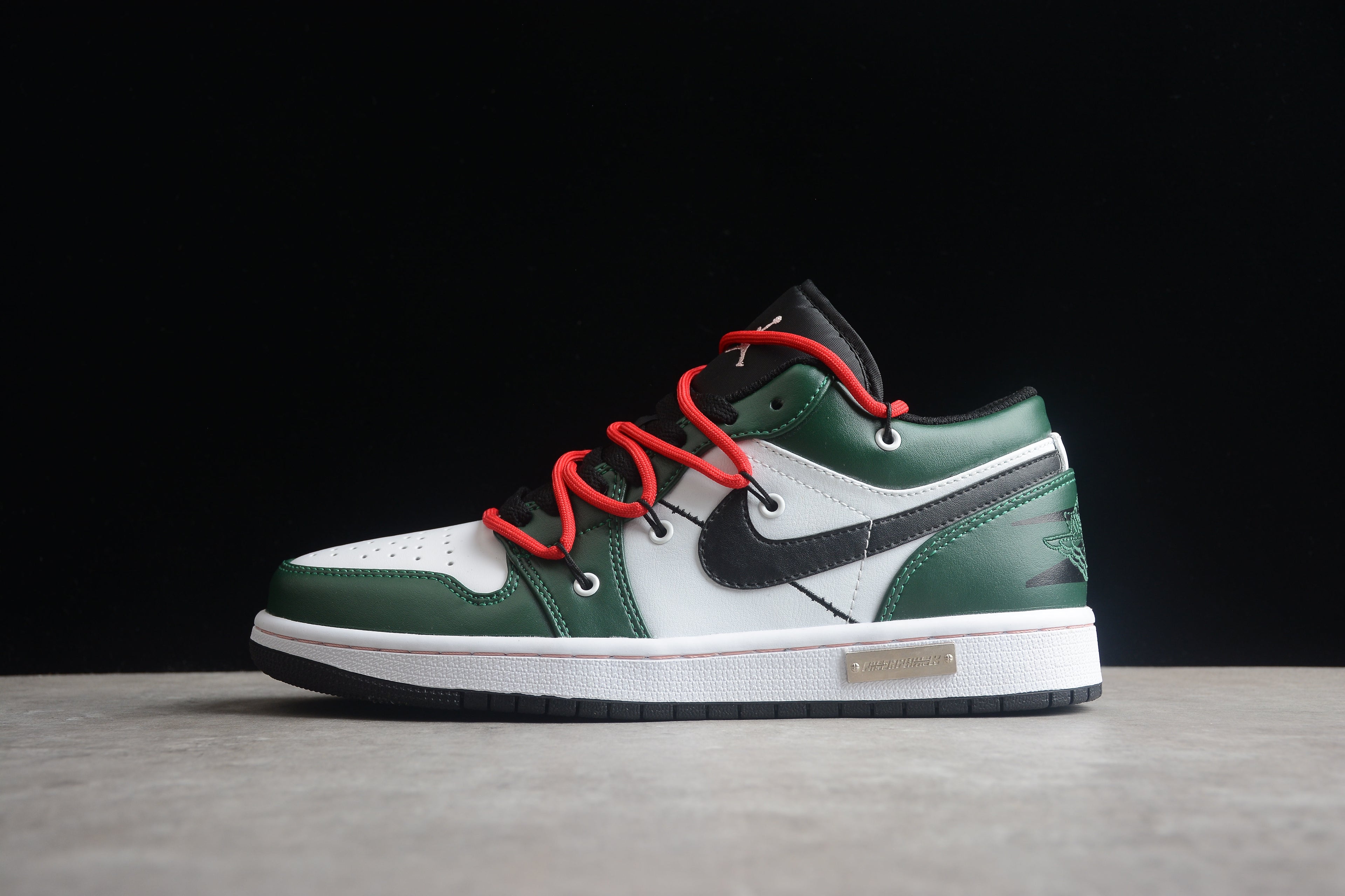 Jordan 1 Low – Verde Oscuro