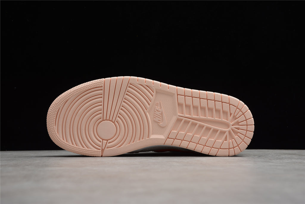 Air Jordan 1 Mid – Rosa / Blanco / Naranja