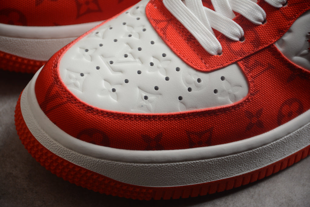 Air Force 1 Low LV – Blanco / Rojo