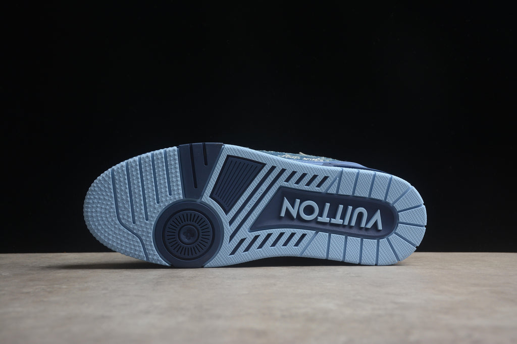 Louis Vuitton Trainer Low – Azul Oscuro