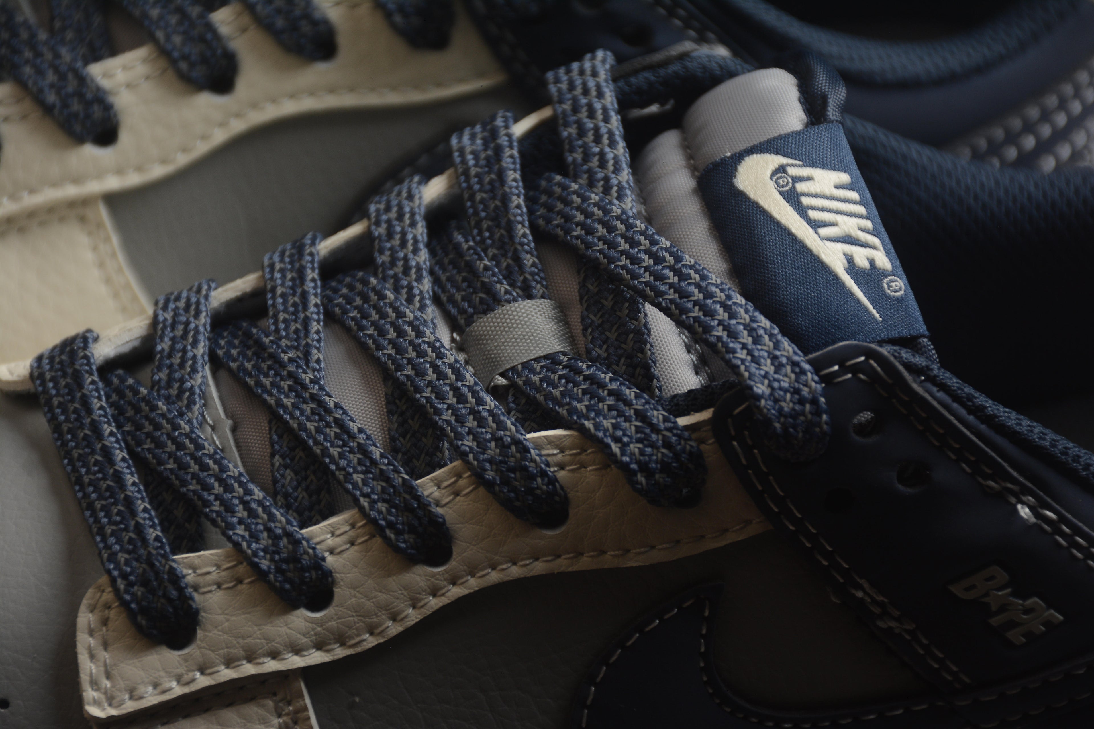 Dunk SB Bape  – Beigie / Azul / Gris