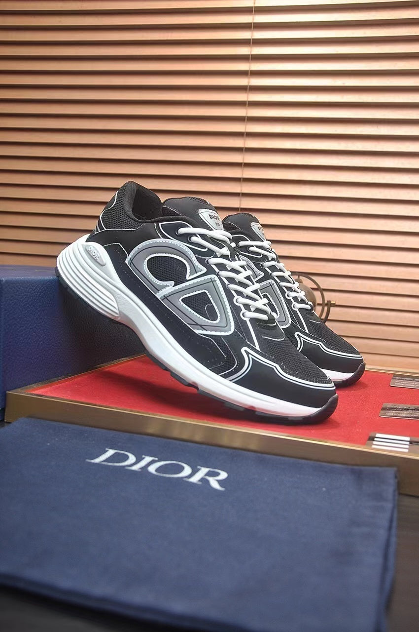 Dior B30 – Negro / Gris / Blanco