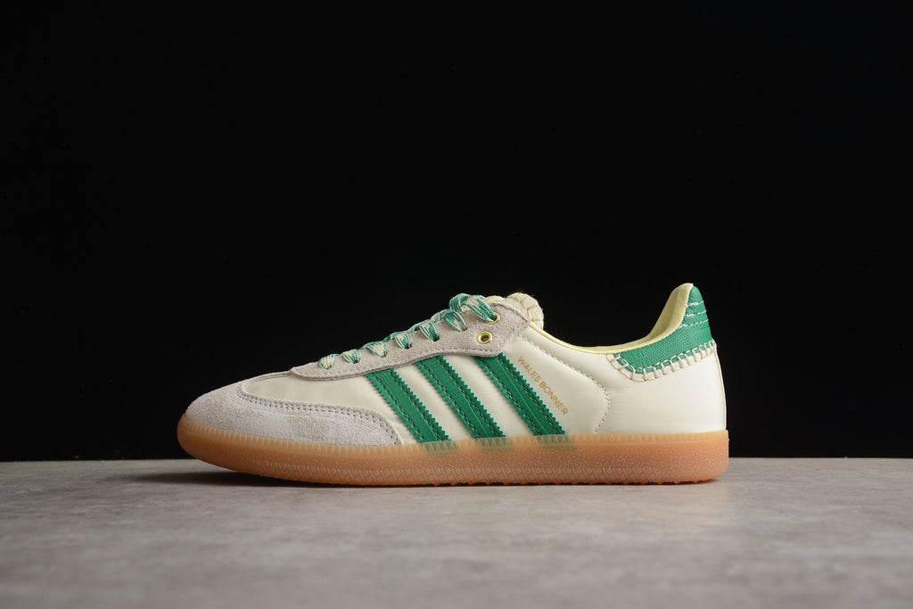 Adidas Samba – Gris / Verde