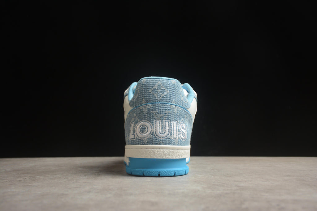 Louis Vuitton Trainer Low – Azul / Blanco