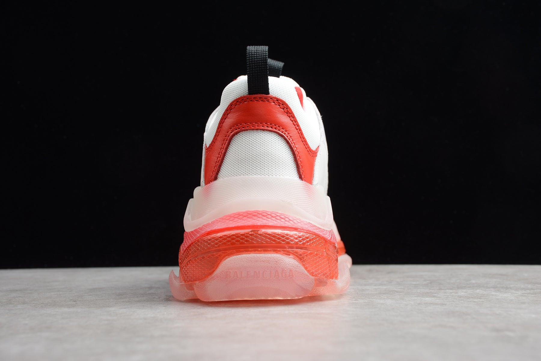 Balenciaga Triple S – Blanco / Naranja