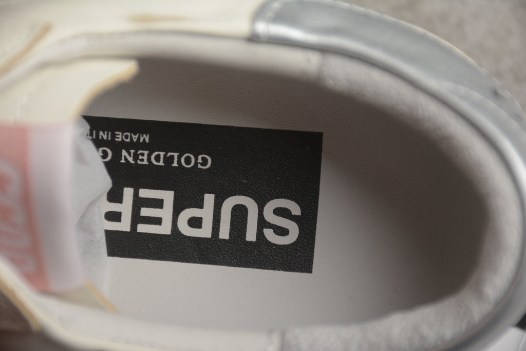 Golden Goose – Blanco / Plata