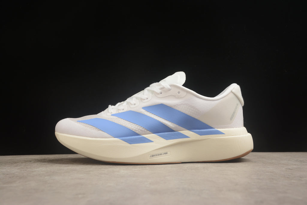 Adidas Adizero Evo SL – Blanco / Azul
