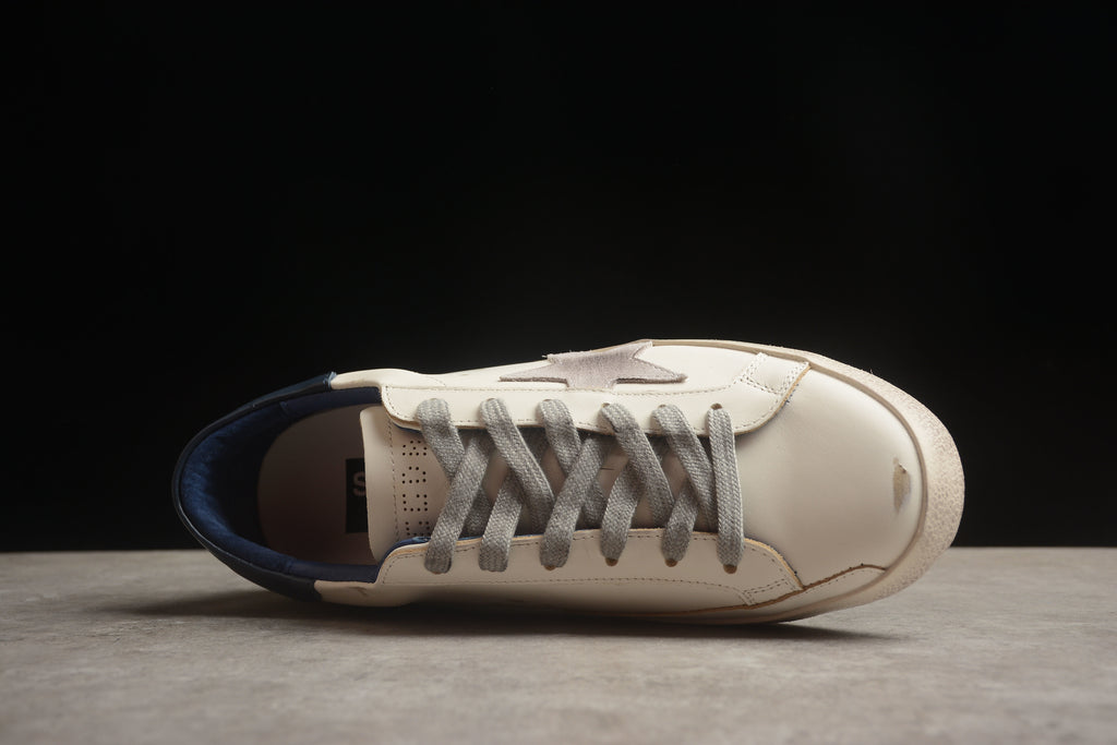 Golden Goose Super Star – Blanco / Azul