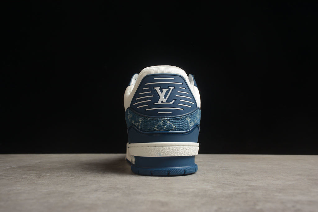 Louis Vuitton Trainer Low – Azul / Blanco